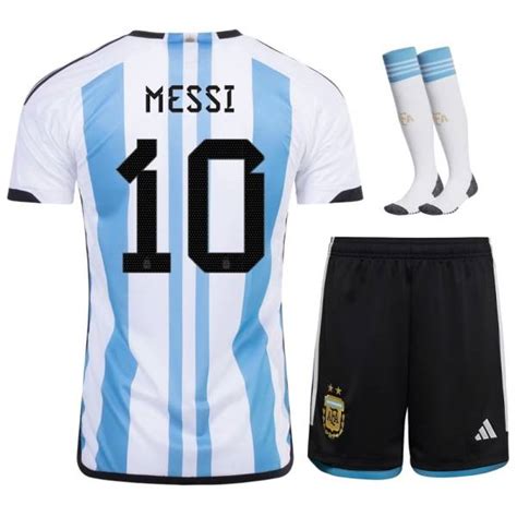 MAILLOT ARGENTINE 3 ETOILES DOMICILE 2022 2023 MESSI