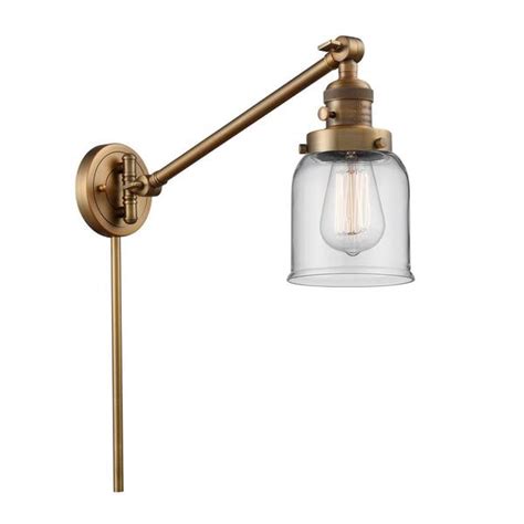 Innovations Franklin Restoration Bell In Light Brushed Brass Wall