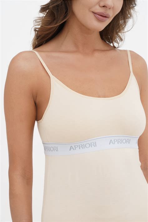 Топ з фірмовою резинкою NUDE