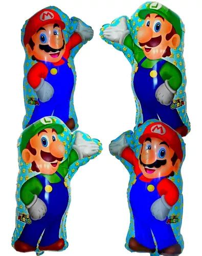 Pack Set Globo Mario Bros Cm X U