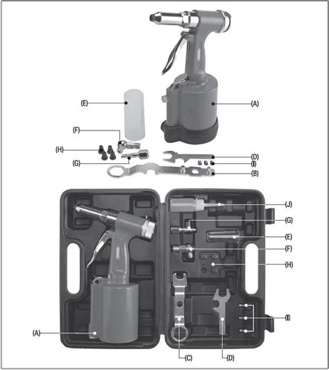 Draper 16877 Air Riveter Instruction Manual