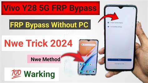 Vivo Y28 5G FRP Bypass Without PC Y28 5G FRP Bypass Google Account