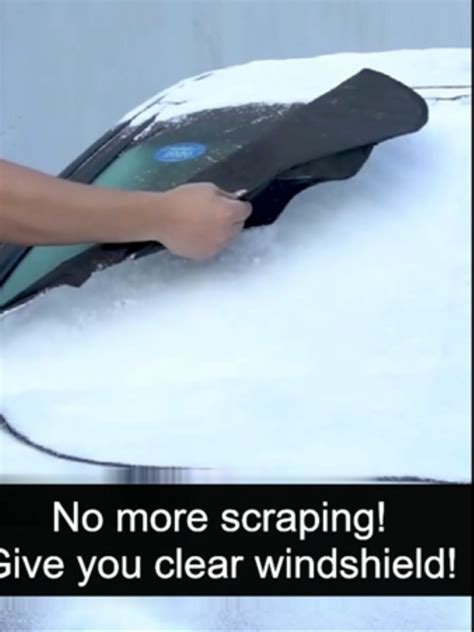 Magnetic Car Front Windshield Shade Universal Car Snow Cover For Snow Protection Frost Guard