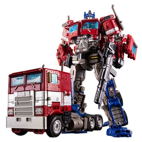 Jual MAINAN ANAK EDUKASI 2IN1 ROBOT TRANSFORMERS OPTIMUS PRIME TRUCK