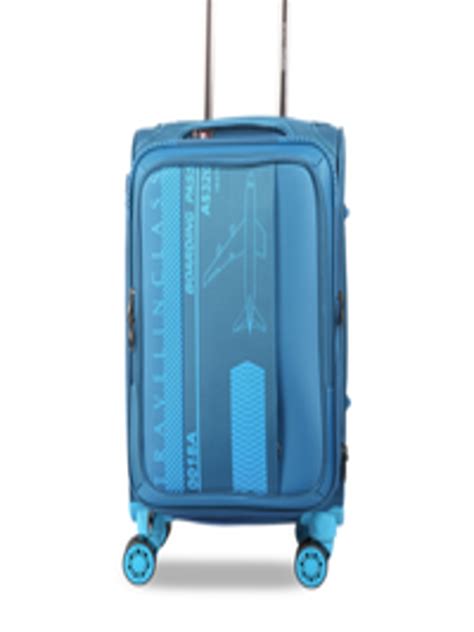 Buy Polo Class Blue Luggage Trolley Bag Suitcase 24 Trolley Bag For