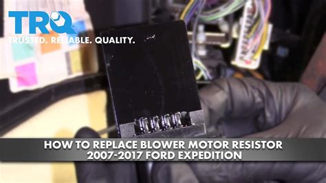 How To Replace Blower Motor Resistor 2007 17 Ford Expedition 1a Auto