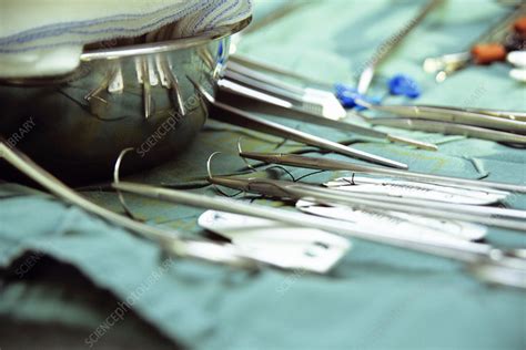 Surgical equipment - Stock Image - M390/0622 - Science Photo Library