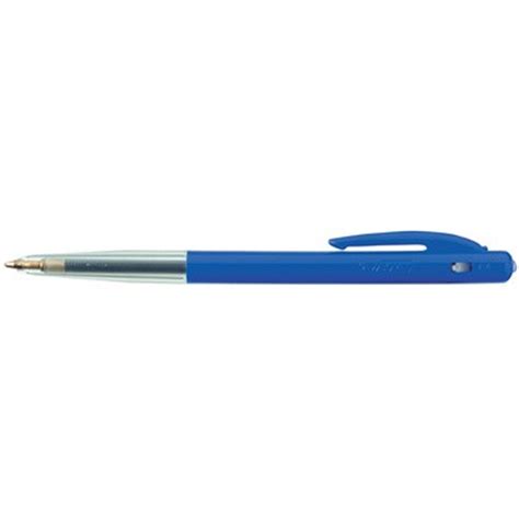 Bic Stylo à bille rétractable M10 clic tracé M encre bleu