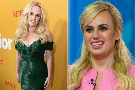 Rebel Wilson Shows Off Weight Loss In Plunging Swimsuit Daily Star