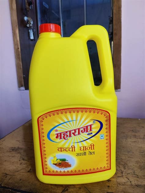 L Kachi Ghani Pure Mustard Oil At Rs Can Kachi Ghani Mustard Oil