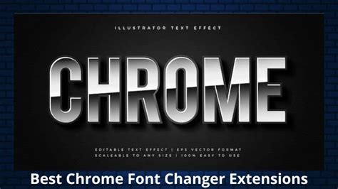 5 Best Chrome Font Changer Extensions - Thechno