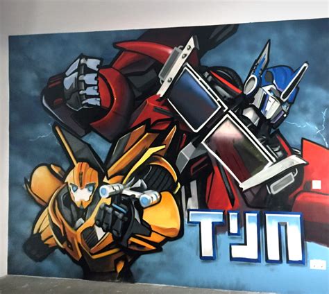 Naam Tijn En Transformers Ik Wil Graffiti