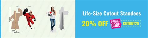 Isp Life Size Cutout Standees Banner Image Square Printing