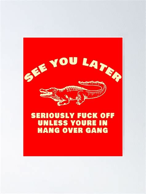 "Tom Macdonald Merch See You Later Shirt" Poster for Sale by debral8j8 ...