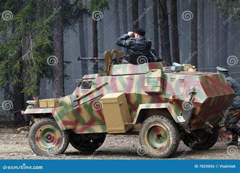 German armored vehicle editorial photo. Image of europe - 7820056