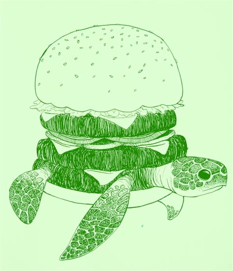 Turtle Burger by Tentacle-Tea on DeviantArt