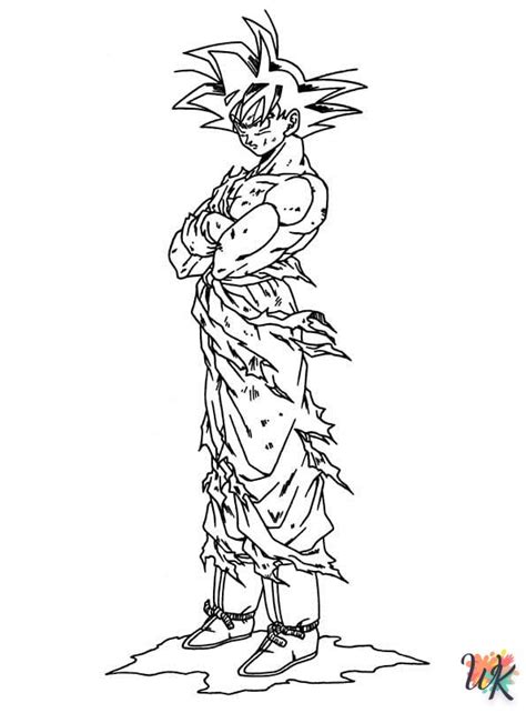 40 Disegni Goku Ultra Istinto Da Colorare Disegnidacolorarewk