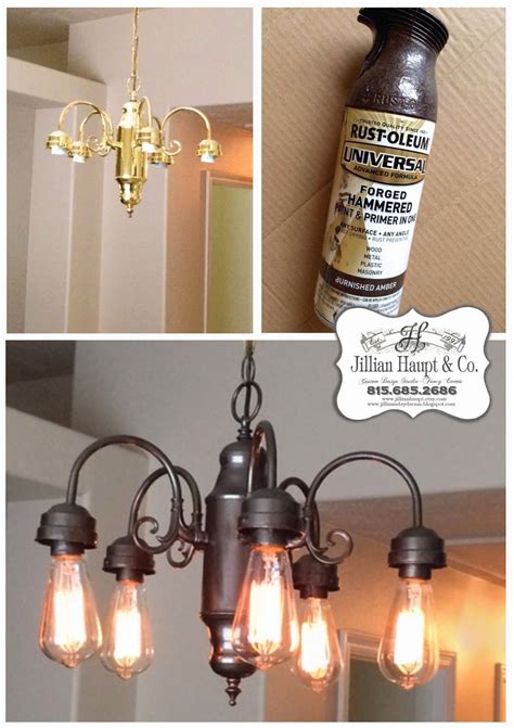 Jillian S Daydream Being Frugal Painting Light Fixtures Chandelier