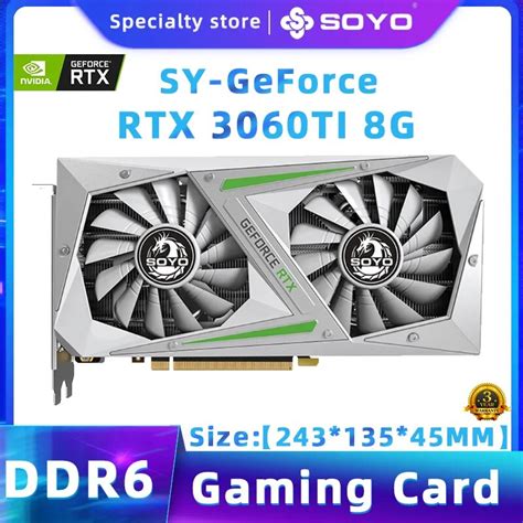 Soyo Novo Completo Rtx Ti Gb Gddr Nvidia Gpu Bit Dp Pci