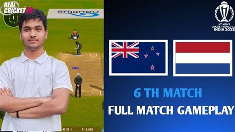 Th Match New Zealand Vs Netherlands World Cup Rc Gameplay