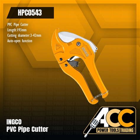 Ingco Pvc Pipe Cutter Hpc Shopee Philippines