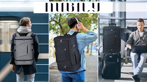 Nubily Travel Laptop Backpack For Men Youtube