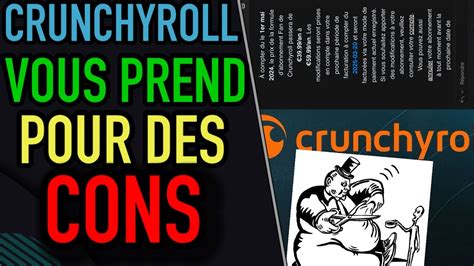 Crunchyroll Augmente Norm Ment Les Prix De Ses Abonnements Cause De