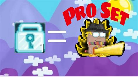 Growtopia 1dl Pro Set Omg Youtube