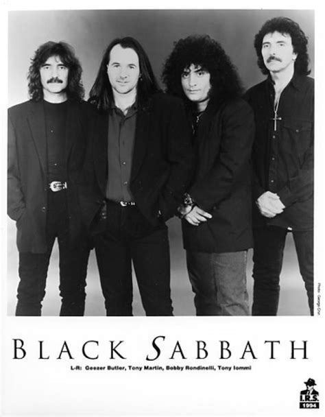 Black Sabbath Vintage Concert Photo Promo Print 1994 At Wolfgang S