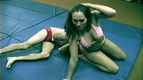 Sexy Maryanne Vs Alex Hot Mat Action Part Smother Filled Mixed Wrestling Clips Sale