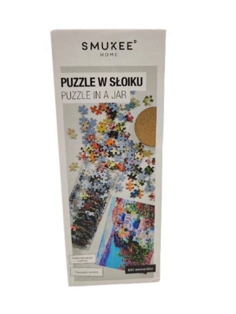 Puzzle w słoiku Smukee Home Grecja nowe 800 elem Lublin Kup teraz