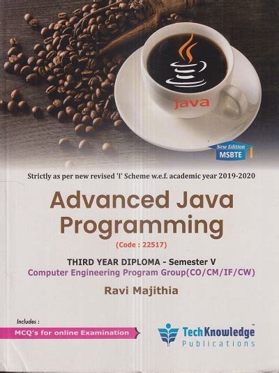 Advanced Java Programming Computer Engg Sem 5 Msbte Ravi Yogesh