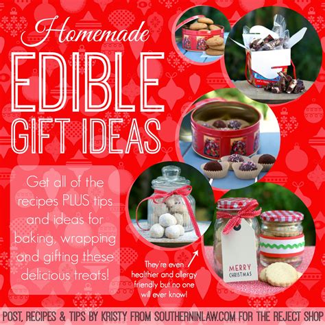 Southern In Law: DIY: Homemade Edible Christmas Gift Ideas!