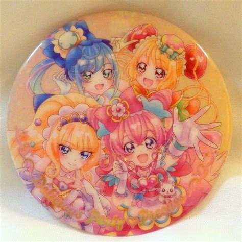 バンダイ プリキュアオールスターズbig缶バッジbiscuit 20th Anniversary 缶バッジのみ デリシャスパーティプリキュア