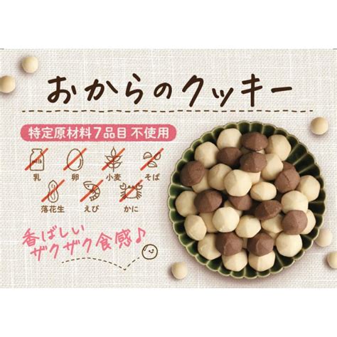 おからのクッキー 3袋セット グルテンフリー 乳・卵・小麦・白砂糖不使用 メロディアン 送料無料 6089ys3 メロディアン