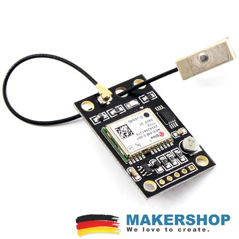 GY-NEO6MV2 NEO-6M GPS Arduino Modul - MAKERSHOP.DE