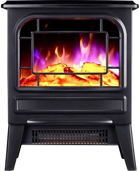 Amazon.com: ADITAM Electric Stove Heating Fireplace Electric Fire with ...