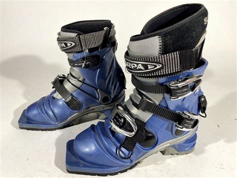 Scarpa Telemark Nordic Norm Cross Ski Boots Size Mondo 235 Us45 Nn