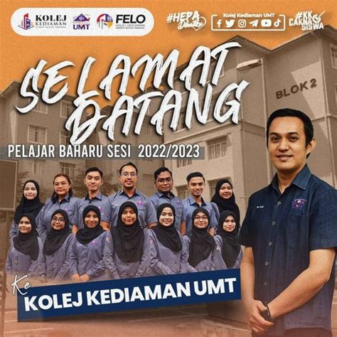 Selamat Datang Ke Kolej Kediaman Universiti Malaysia Terengganu Kepada