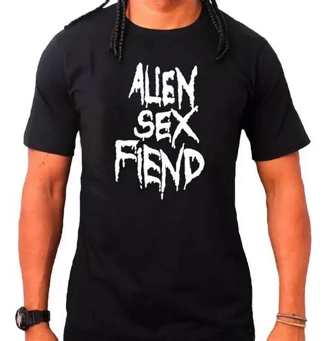 Camiseta Masculina Alien Sex Fiend Algod O Mercadolivre