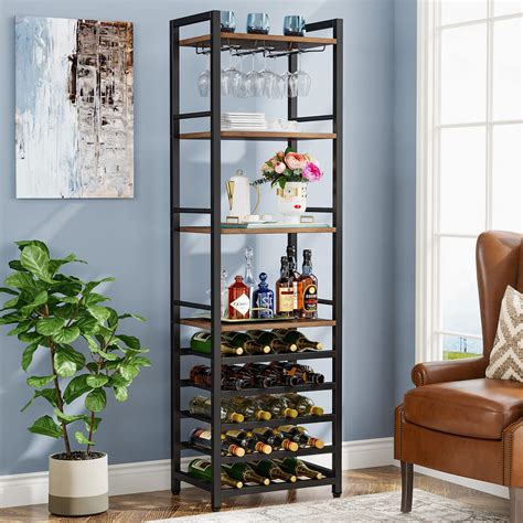 Buy Tribesigns Bottle Wine Bakers Rack Tier Freestanding Wine