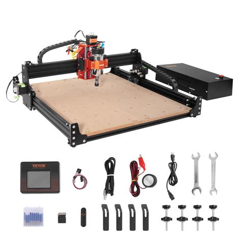 Vevor Cnc Router Machine 300w 3 Axis Grbl Control Wood Engraving Carving Milling Machine Kit