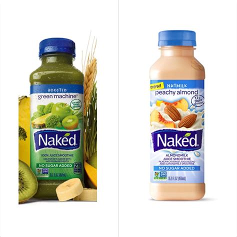 Naked Green Machine Vs Peachy Almond Is Your Green Juice Actually