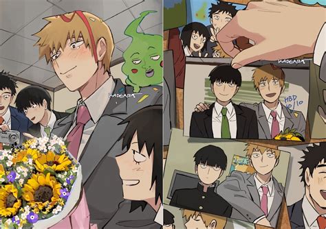 Kageyama Shigeo Reigen Arataka Ekubo Serizawa Katsuya And Kurata