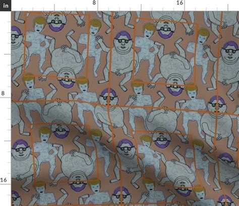 Full Naked Bliss Spoonflower