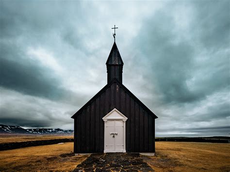 Búðakirkja The Black Church Iceland