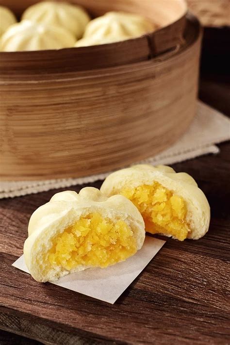 Mini Custard Sweet Corn Steam Buns