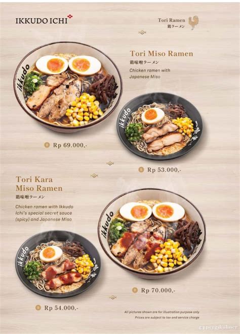 Selalu Diperbarui Menu Ikkudo Ichi Alam Sutera Tangerang