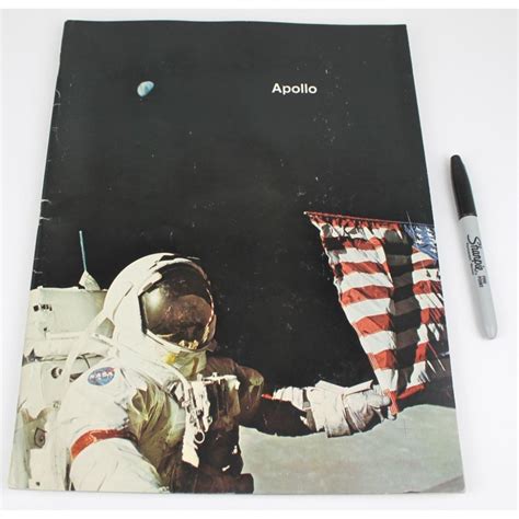 At Auction Apollo Oversize Nasa Booklet