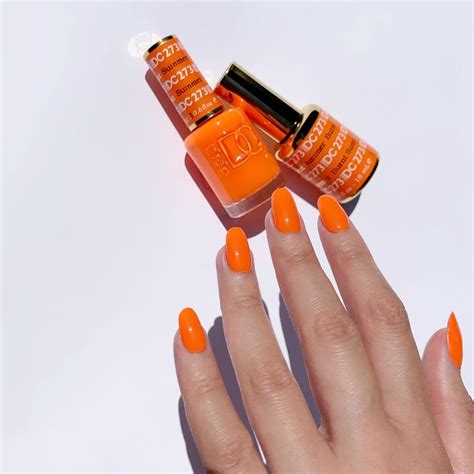 Dnd Orange Dnd Gel Polish Gel Polish Colors Wholesale Nail Supplies